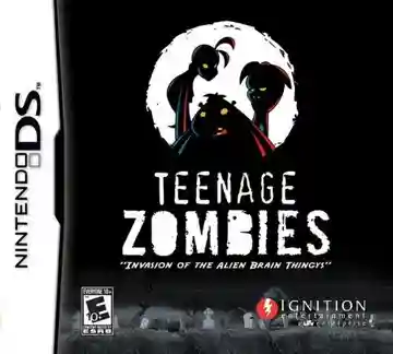 Teenage Zombies - Invasion of the Alien Brain Thingys (USA)-Nintendo DS